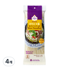 티아시아키친 라이스누들 쌀국수용 3mm, 4개, 250g