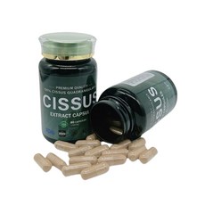 시서스 캡슐 50배 고농축 분말 추출물 1병당 60정 1정당 500mg 4개월분 1000병, 2병