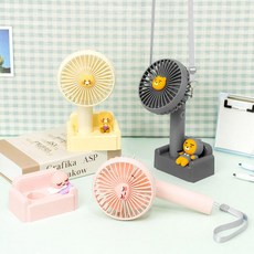 아트박스/더블유아이 카카오프렌즈 릴렉싱 소파 휴대용 선풍기, 릴렉싱 선풍기_어피치