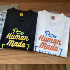 HUMAN MADE 휴먼메이드 컬러 덕 반팔티셔츠
