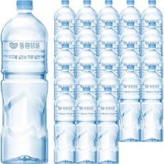 동원샘물 생수 무라벨, 2L, 24개