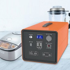 아이니 600W 인산철 파워뱅크 차박용 캠핑용 배터리, E