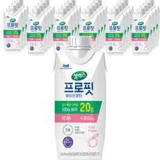 셀렉스 프로핏 드링크 복숭아, 330ml, 24개