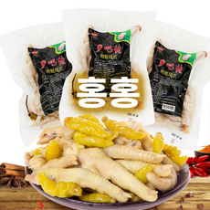 홍홍 중국식품 산초 닭발 중국닭발, 200g, 3개
