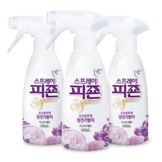스프레이 피죤 섬유탈취제 강력탈취 시그니처, 490ml, 3개, 미스틱 레인