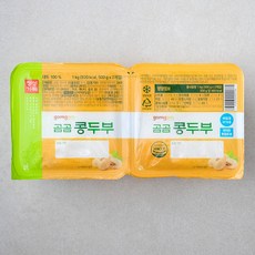 곰곰 정성가득 콩두부, 500g, 2개