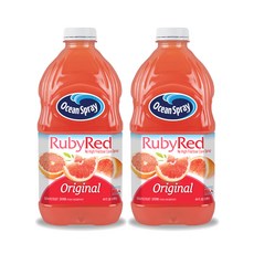 오션스프레이 루비 레드 자몽 주스 드링크, 1.89L, 8개
