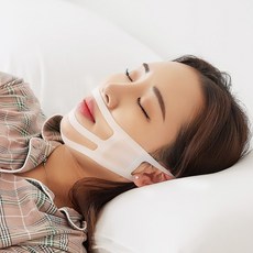 발상 일상교정 입벌림방지 숙면 수면밴드 코잠밴드 입벌림방지밴드 코골이 이갈이방지 브이라인, 코잠밴드 1개