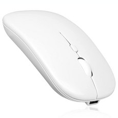 2.4GHz 및 블루투스 마우스 삼성 갤럭시 탭 S7용 충전식 무선 마우스 노트북 / PC / 맥 / 패드 프로 / 컴퓨터 / 태블릿 / 안드로이드용 블루투스 무선 마우스 - 화