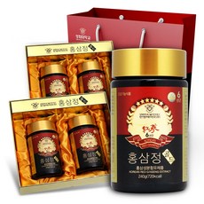 경희대학교 홍삼정 골드 1세트, 4병, 240g
