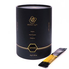 허니럽 꿀스틱 아카시아꿀 30p, 300g, 1개