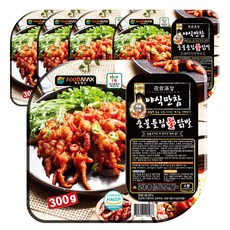 야식만참 숯불튤립불닭발 300g, 5개