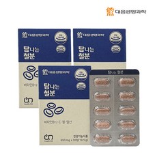 대웅생명과학 탐나는 철분, 30정, 3개