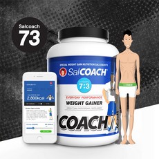 살찌는보충제 살코치73 체중증가보충제 게이너보충제, 4kg, 1개