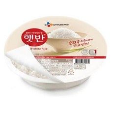 햇반 즉석 백미밥, 190g, 36개