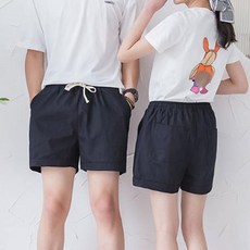 턴키 빅사이즈 카브라 면스판 밴딩 3부 반바지
