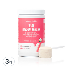 비타민마을 초유 콜라겐 프로틴, 3개, 420g