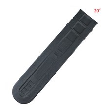 전기 톱 바 커버 4 크기의 체인 톱바 보호 커버 칼집 가드 플라스틱 내구성 절단기 부품 도구 플레이트 프로텍스, 검은색, 20 인치