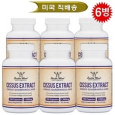 더블우드 시서스 1000mg 씨서스 시저스 추출물 150정, 6개, 150 capsules