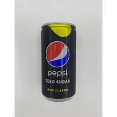 펩시 콜라 제로슈가 라임향, 190ml, 12개