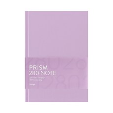 인디고 프리즘 280 모눈 양장노트 B6, 라벤더, 1개