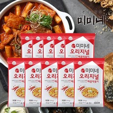 [미미네] 오리지널 매콤떡볶이 570g x 10봉 (총30인분), 590g, 10팩