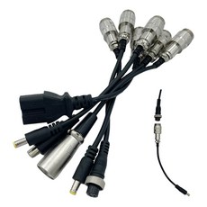 총총팩토리 전동스쿠터 충전 단자 변환 케이블 어댑터, 8번. 1핀 8mm 특수단자