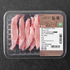 파머스팩 듀록 한돈 무항생제 인증 항정살 구이용 (냉장), 300g, 1개