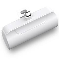 어반위즈 샤인스틱 5000mAh 보조배터리, C타입, 화이트