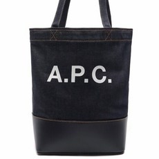 A.P.C.(아페쎄) 명품아페쎄 22FW 여성 AXELLE 데님 스몰 토트백 COD M61568IAK22F