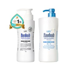 로픈 바오밥 LPP 트리트먼트 500g+바오밥 지성샴푸 500g, 트리트먼트 500g+샴푸 500g