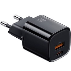 맥도도 GaN PD3.0 PPS 33W 초고속 미니 2포트 멀티 충전기, 블랙 (CH-0841)