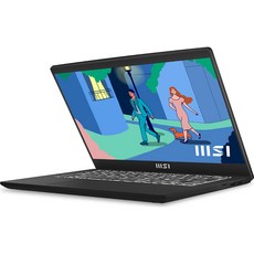 엠에스아이 2023 모던 14, 블랙, 라이젠5, 512GB, 8GB, Free DOS, Modern 14 C7M-051XKR