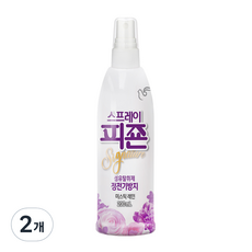피죤 리치퍼퓸 스프레이 섬유탈취제 섬유 탈취제 본품, 200ml, 2개, 미스틱레인향