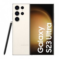 삼성전자 갤럭시 S23 울트라 휴대폰 SM-S918N, 256GB, 코튼플라워