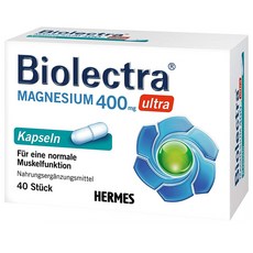 독일직구 바이오렉트라 마그네슘 400mg 울트라 캡슐형 40스틱 Biolectra 추가사은품 증정