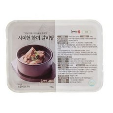 사미헌 한끼 갈비탕 (냉동), 4팩, 700ml