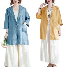 TANC 여름 여성 반팔자켓 바람막이 점퍼 빅사이즈 엄마옷