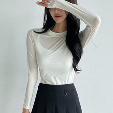 피핀 여성용 골프 일상 이너 라운드 티셔츠 109823