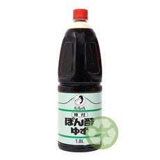 푸드올마켓_ 오타후쿠 아지쯔케폰즈 유즈 1.8L /유자폰즈, 1개, 단품