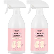 탐사 반려동물 탈취제 플로럴머스크향, 550ml, 2개입