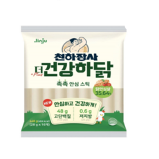 퍽퍽하지 않아 맛있는 고단백 닭가슴살 진주햄 천하장사 건강하닭 448g 1개