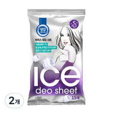 냉감테라피 아이스 데오시트 15p, 87g, 2개