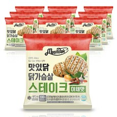 맛있닭 닭가슴살 스테이크 야채맛, 10팩