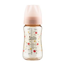아이앤비 프리미엄 2 in 1 PPSU 젖병 300ml, 노꼭지, 베이지핑크