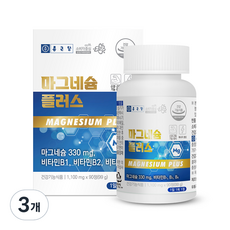 종근당 마그네슘 플러스 99g, 90정, 3개