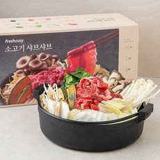 프레시지 소고기 샤브샤브, 760g, 1개