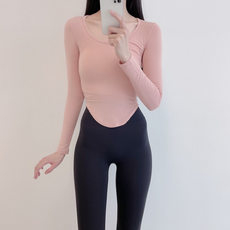 로라벨 솔루 필라테스복 요가복 커버업