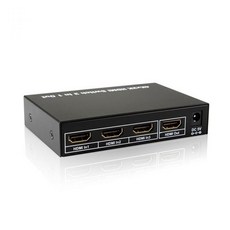 HD301SW4K 4포트 모니터 스위치 컨트롤러 hdmi셀렉터 hdmi컨버터 rgb분배기 사운드분배기 hdmi스위치 스
