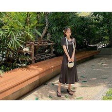 [리리앤코] 베리앙트 스판 가디건 나시 원피스 세트